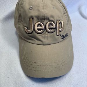 Jeep Spirit tan unisex adjustable hat/cap